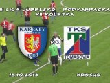 III liga: Karpaty Krosno - Tomasovia Tomaszów Lubelski (skrót meczu)