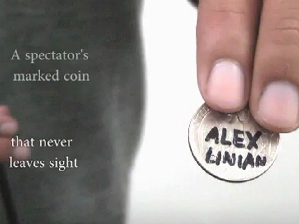 Puncture 2 (US Quarter  DVD)  by Alex Linian - Magic Trick