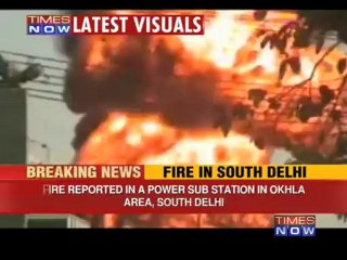 Fire breaks out at South Delhi power substation