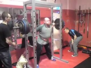 227.5kg squat, Oct 2012. CIT gym.
