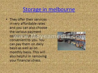 Shift your furniture with furniture storage Melbourne