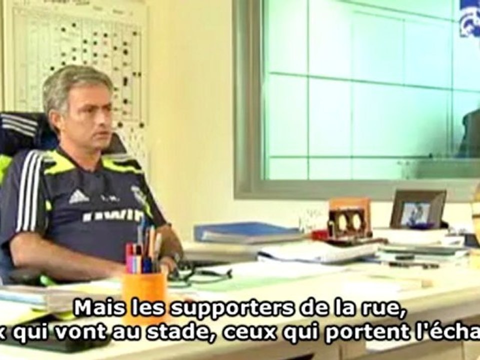 Mourinho tacle les "pseudo-supporters" du Real