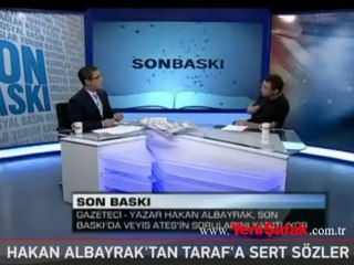 Hakan Albayrak'tan Taraf gazetesine sert sözler