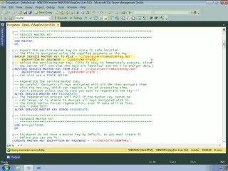 SQL Server 2012: Permissions and Data Protection (Intro)