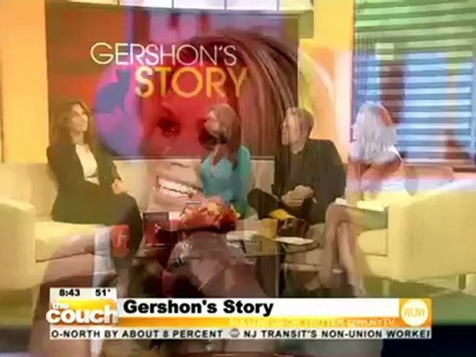 Gina Gershon on Live From the Couch - CBS NY (2012-10-16)