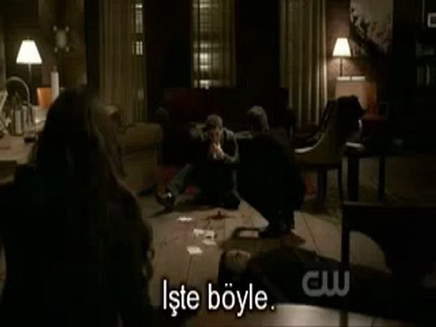 The Vampire Diaries 2x22 Klaus,Katherine ve Stefan