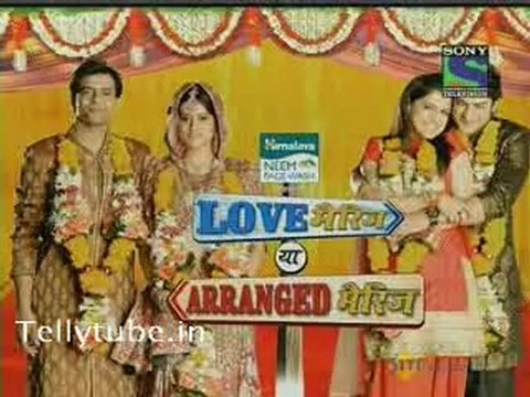 Love Marriage Ya Arranged Marriage - 16th October 2012 Part 3