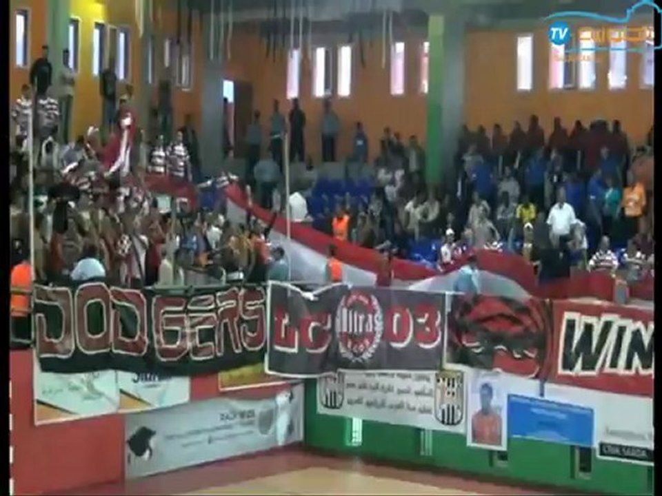 أجواء النهائي في كرة اليد بين النادي الافريقي والكويت الكويتي