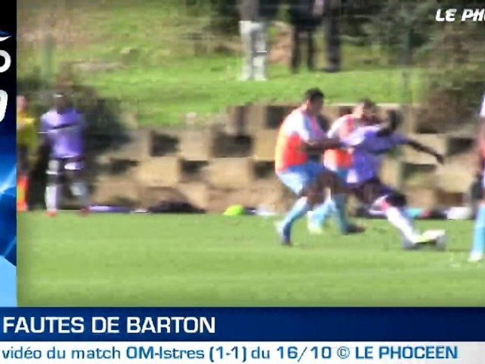 Zap Info : Barton se fait rependre