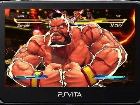Street Fighter X Tekken Vita - Comic-Con 2012 gameplay
