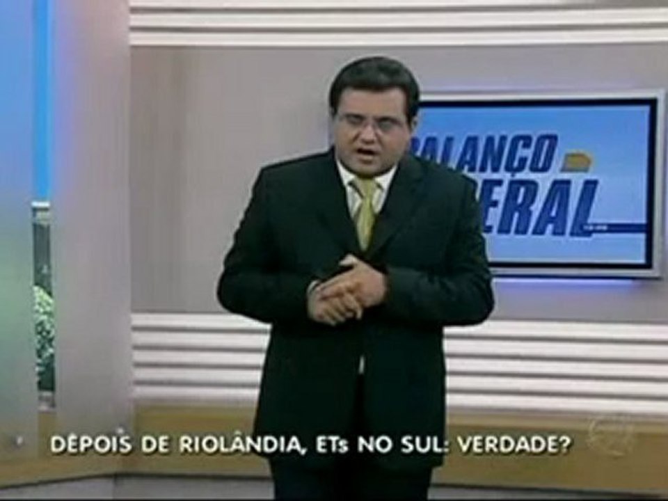 UFO(OVNI) - Balanço Geral_ Rede Record