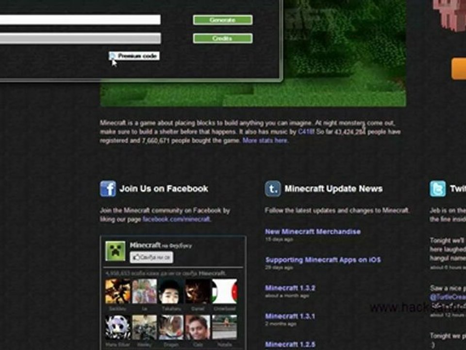 Minecraft Gift Code Generator