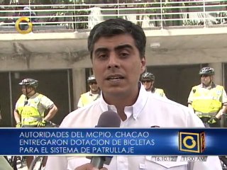Policía de Chacao realizó la compra de bicicletas para el reforzamiento del sistema de patrullaje