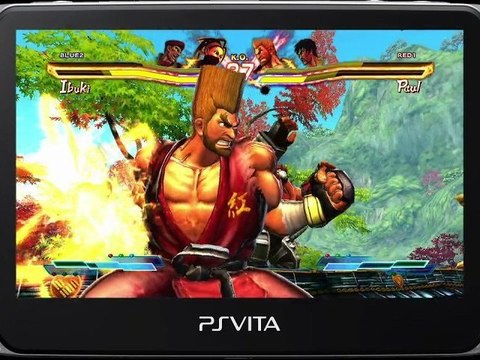 Street Fighter X Tekken Vita - Comic-Con 2012 gameplay 2