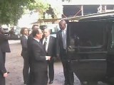 François Hollande a inauguré la médiathèque Floribert Chebeya 