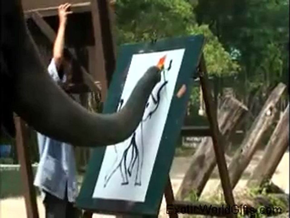 Elephant Painting