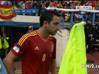 هدف إسبانيا الأول