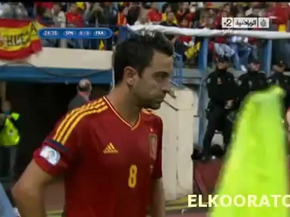 Spain [ 1 - 0 ] France / Ramos