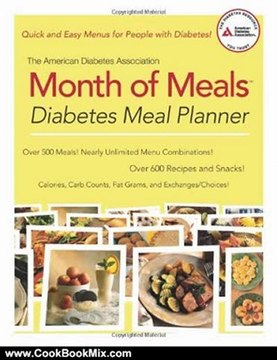 Cooking Book Review: The American Diabetes Association Month of Meals Diabetes Meal Planner by American Diabetes Association
