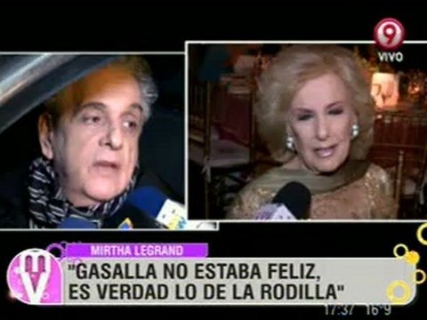 Pronto.com.ar Mirtha Legrand y la partida de Gasalla del Bailando