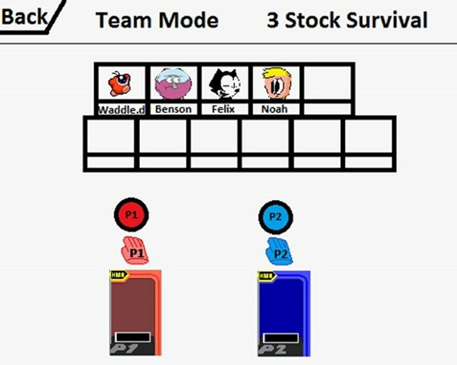 Super Smash Bros Slash Character select theme (with new characters)