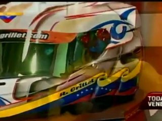 (Vídeo) Piloto Rubén Grillet sueña con llegar a la serie Náscar