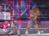 Eve Torres (C) Vs. Layla - Divas Championship - WWE RAW 10/15/12