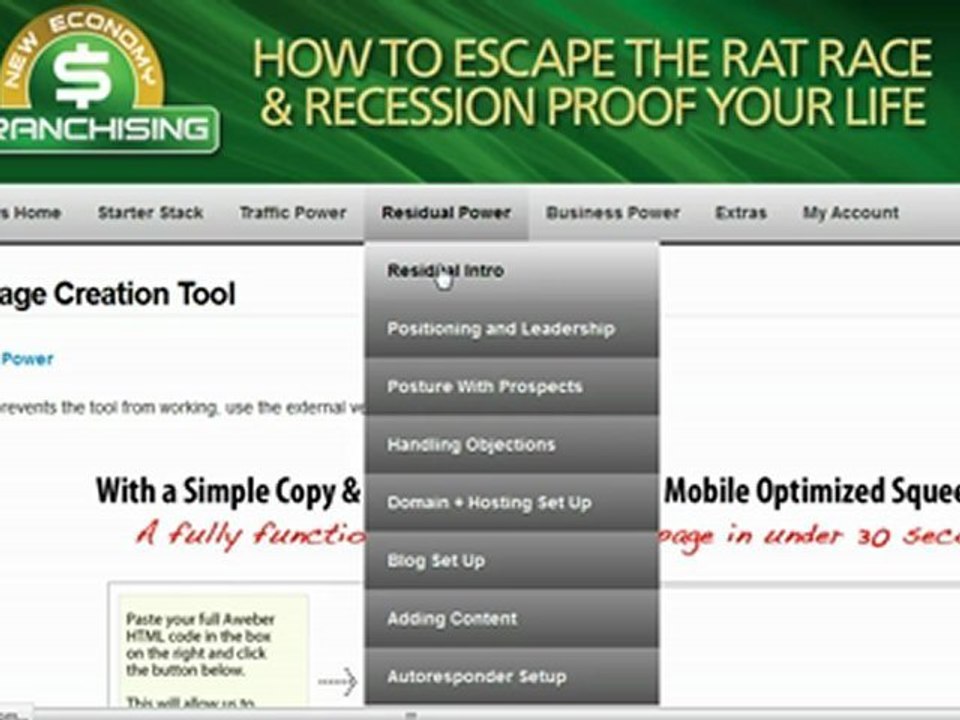 New Economy Franchising Review & Bonus