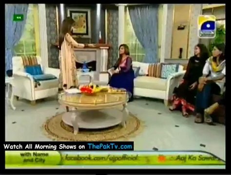 Utho Jago Pakistan With Dr Shaista - 17th October 2012 - Part 1