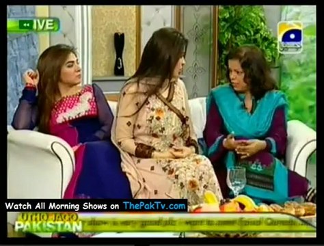 Utho Jago Pakistan With Dr Shaista - 17th October 2012 - Part 4