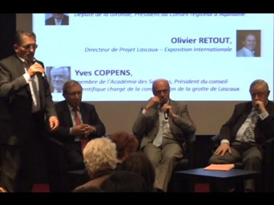 Lascaux 3 conférence de presse Cap Sciences Bordeaux