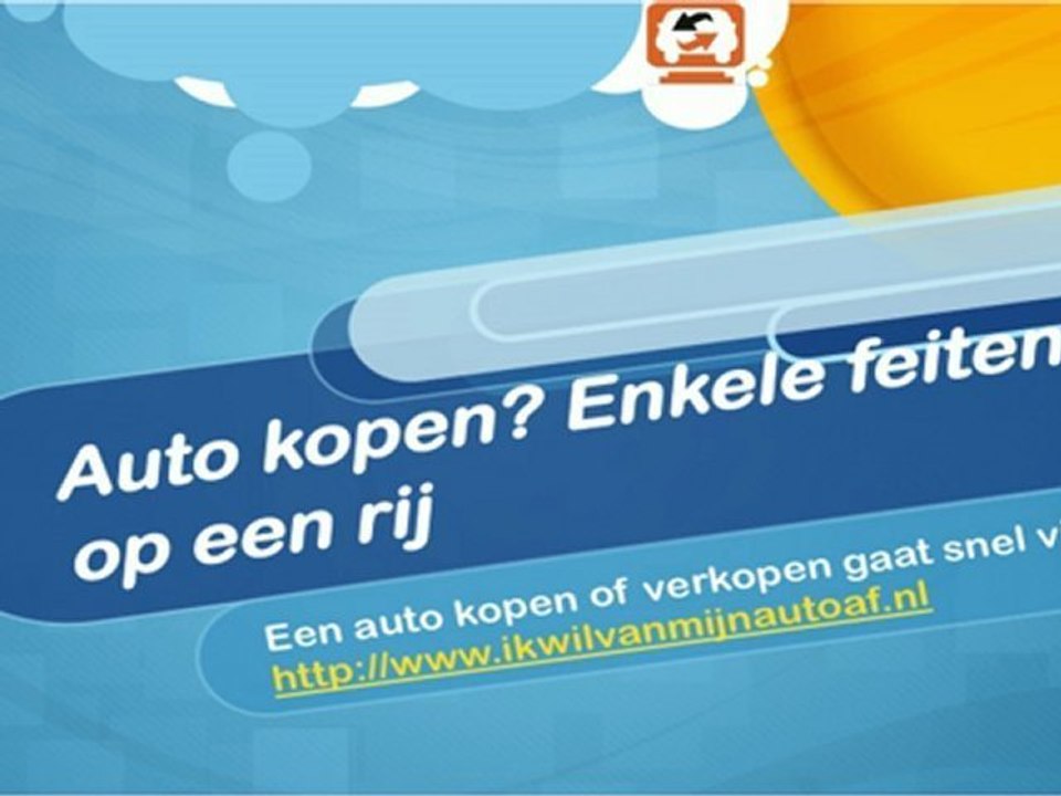Auto kopen? Enkele feiten op een rij