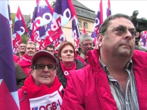 2012-10-16 - OGBL - Manifestation contre la réforme des pensions à Luxembourg-ville