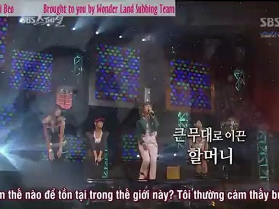 {Wonder Land Vietsub} 121014 SunYe - Talk about Her Grandmother @ SBS Special