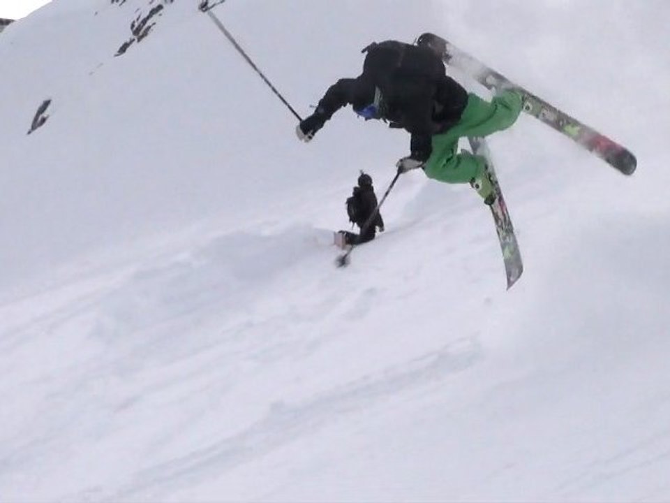 Ski crashes in Whistler