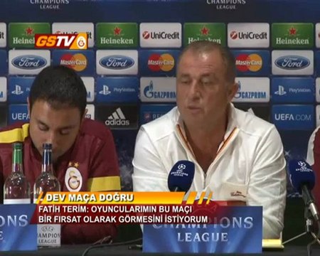 ŞAMPİYONLAR LİGİ | Basın Toplantısı: Fatih Terim