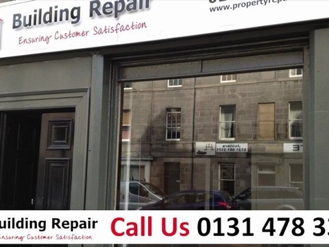 BUILDING REPAIR ~ The Complete All Trades Company based in Edinburgh! Call Us Today on 0131 478 3391