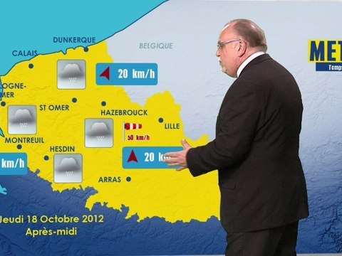 Opal'TV : La météo du jeudi 18 octobre 2012