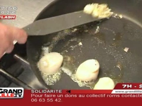 Recette : Waterzoï de coquilles Saint Jacques par Clément Marot