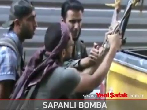 Muhaliflerden Esad askerlerine sapanlı bomba