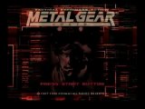 Metal Gear Solid Introduction
