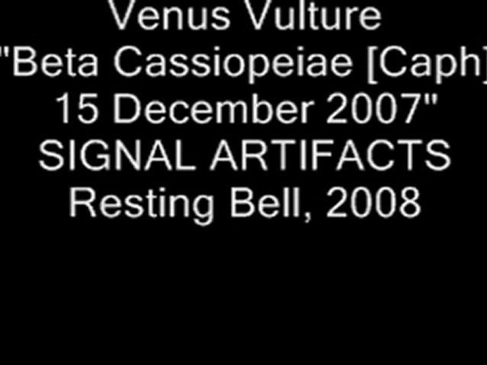 Venus Vulture - Beta Cassiopeiae [Caph] 15 December 2007