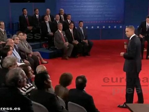 Un Obama más agresivo se impone a Romney en el debate