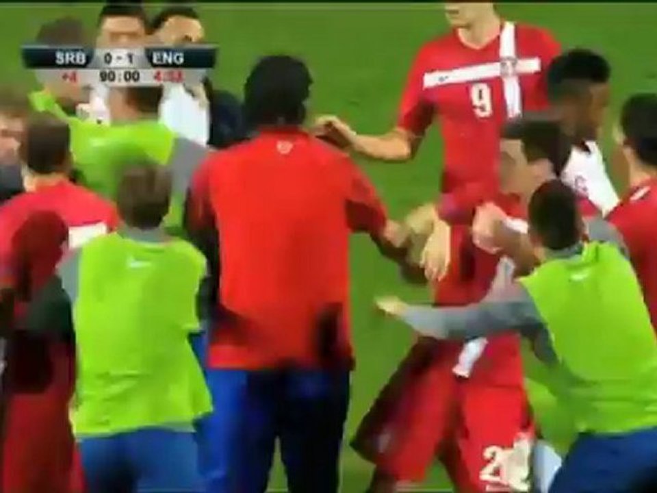U21: Ausschreitungen nach Serbien - England
