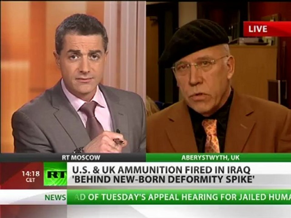Busby: US depleted uranium ammo behind Iraq birth defects spike