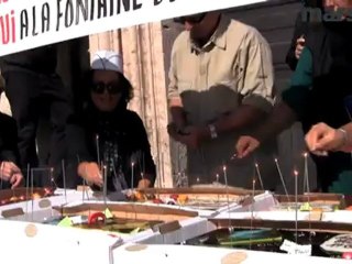 Manifestation contre l'arrêté anti-mendicité :  "C'est la misère qu'il faut combattre,  pas les mendiants !"