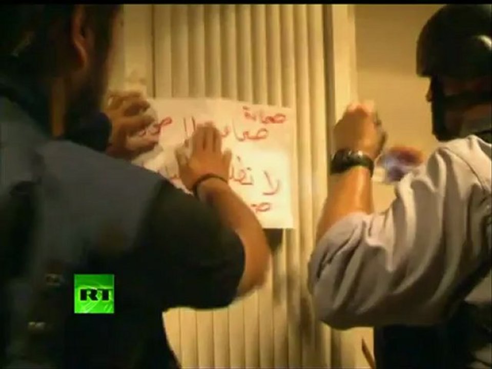 Video of journos trapped in Tripoli Rixos hotel held by Gaddafi
