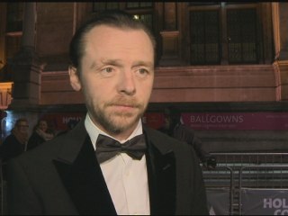 Simon Pegg likes dressing as a goth
