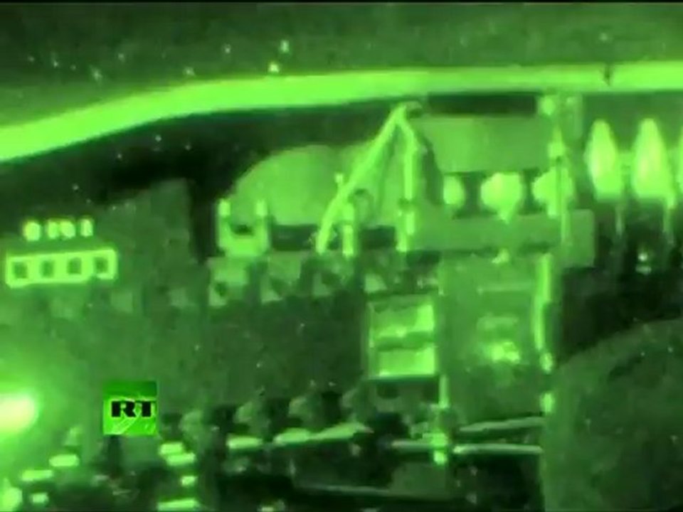 Video, night shots of UK Apache choppers at HMS Ocean, Libya strikes
