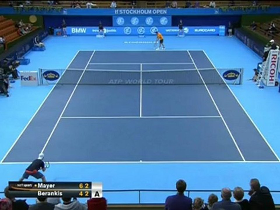 Stockholm: Mayer scheitert an Berankis